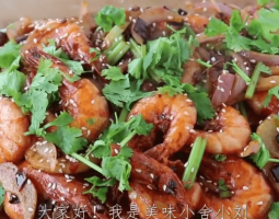香辣干锅虾的做法视频,香辣干锅虾怎么做好吃
