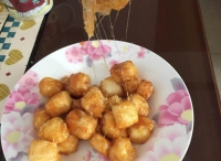 拔丝奶豆腐怎么做好吃,拔丝奶豆腐的做法步骤